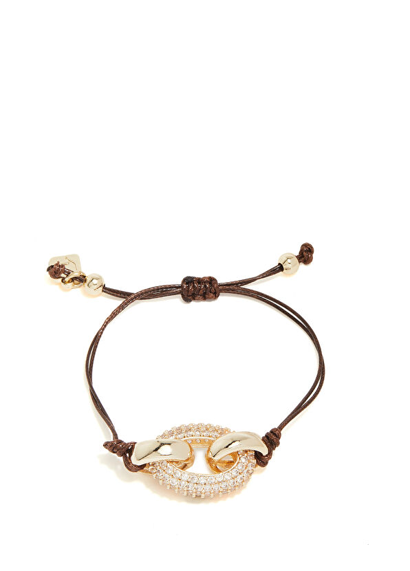 Beymen Club Dark Brown Stones Women's Bracelet - 1