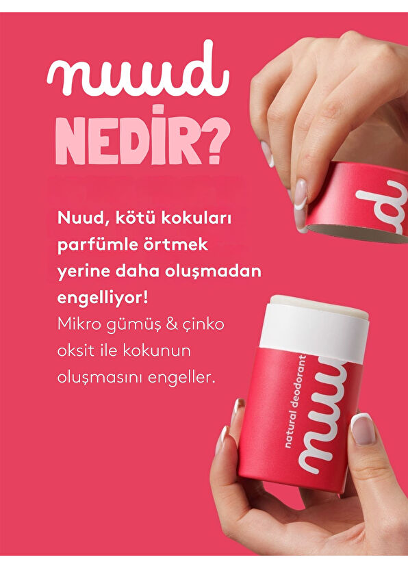 Nuud Ardıç x Nane Doğal Kokulu Stick Deodorant 45 gr - 2