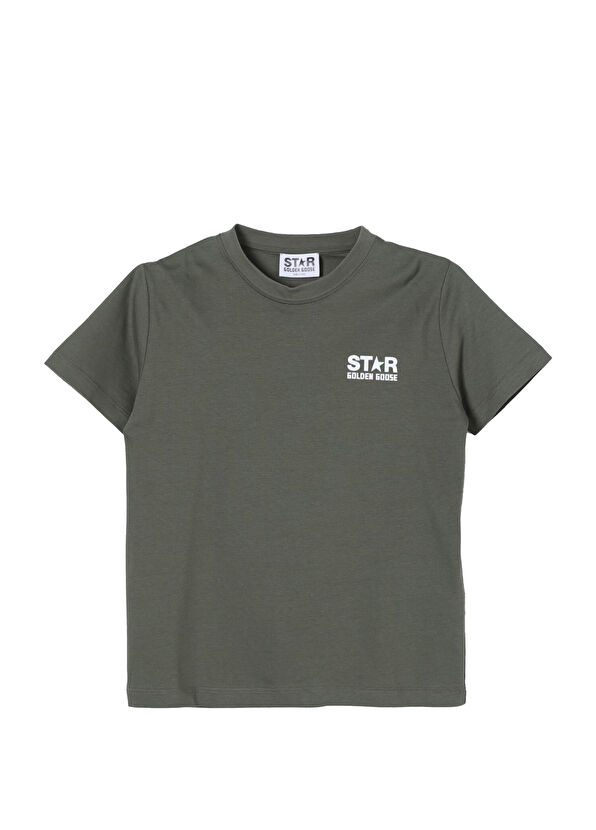 Golden Goose Yeşil Erkek Çocuk T-shirt - 1