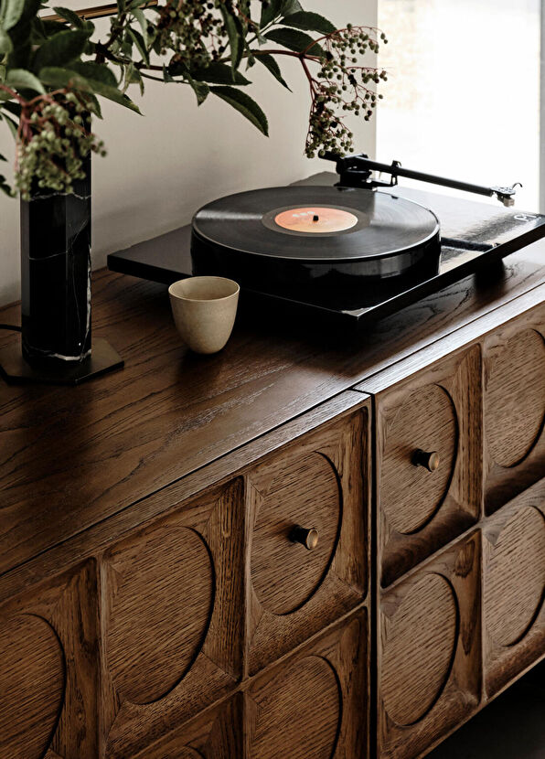 Latanwood Elliot Handmade Wooden Console - 4