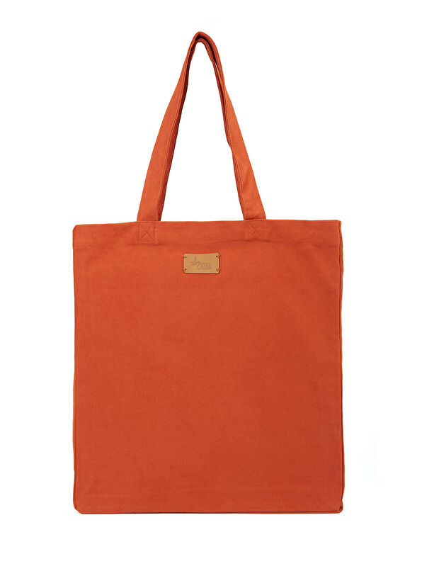 Beymen Club Kiremit Logolu Kadın Bez Çanta - 1