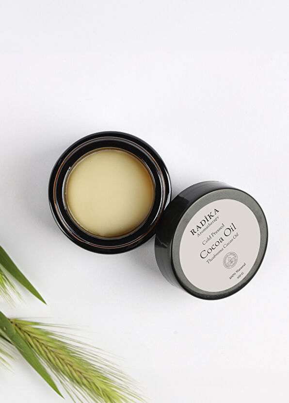 Radika Aromatherapy Kakao Yağı Organik Soğuk Sıkım Taşıyıcı Bronzlaştırıcı Cilt Bakım Yağı 100 gr - 2