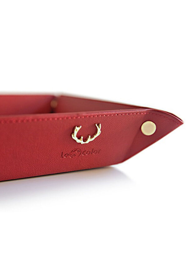 LeColor Desktop Organizer Red Decorative Organizer - 2