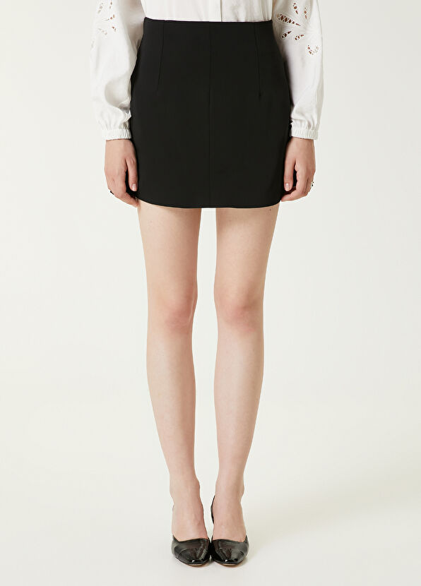 Beymen Club Siyah Mini Etek - 2