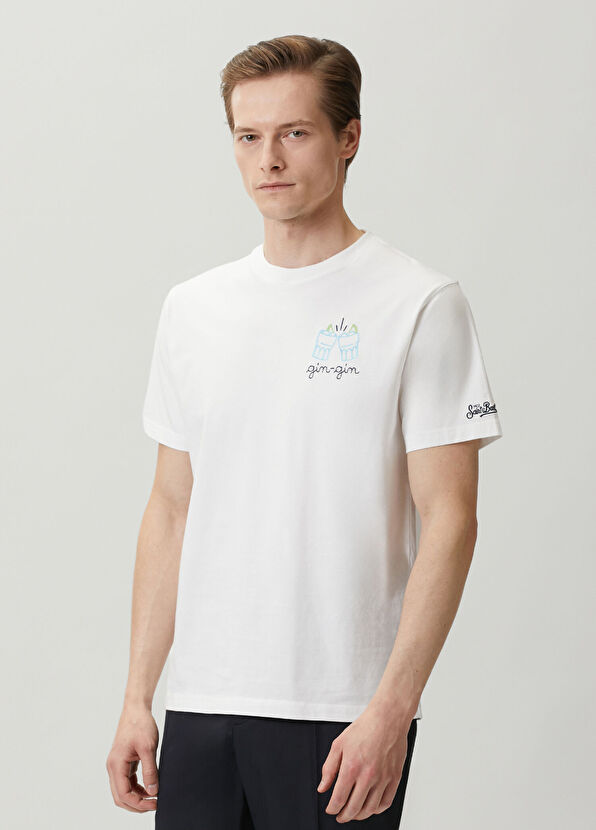 MC2 (Saint Barth) Portofino White T-Shirt - 3