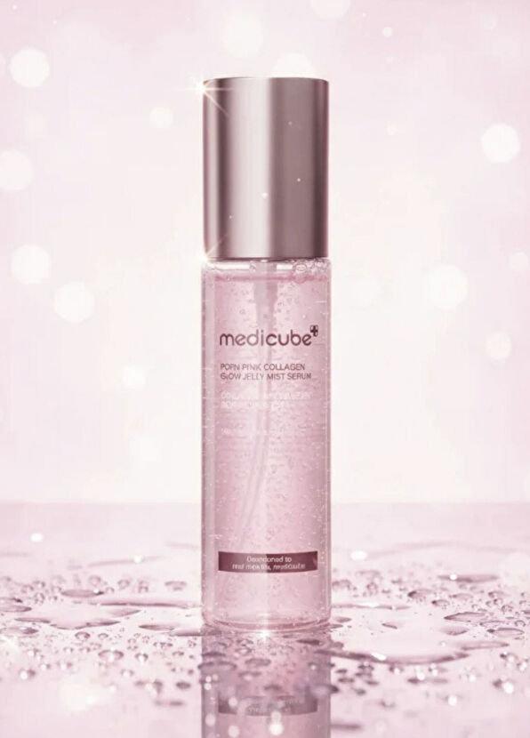 Medicube PDRN Pink Collagen Glow Jelly Mist Nemlendirici Işıltı Veren Cilt Serumu 100 ml - 2