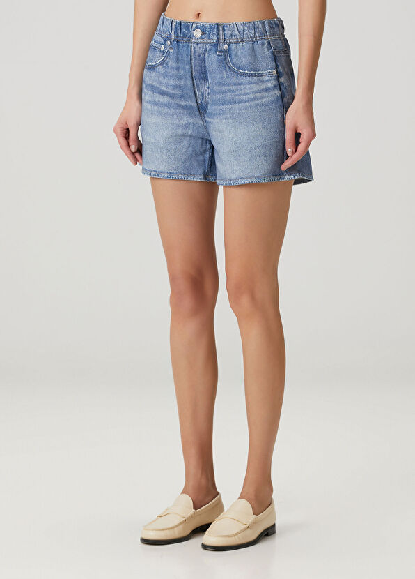 Rag&Bone Blue Denim Shorts - 3