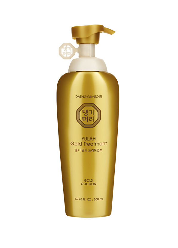 Daeng Gi Meo Ri Yulah Gold Treatment Parlaklık ve Canlılık Verici Besleyici Altın İpekböceği Kozası Özlü Saç Bakım Kremi 500 ml - 1