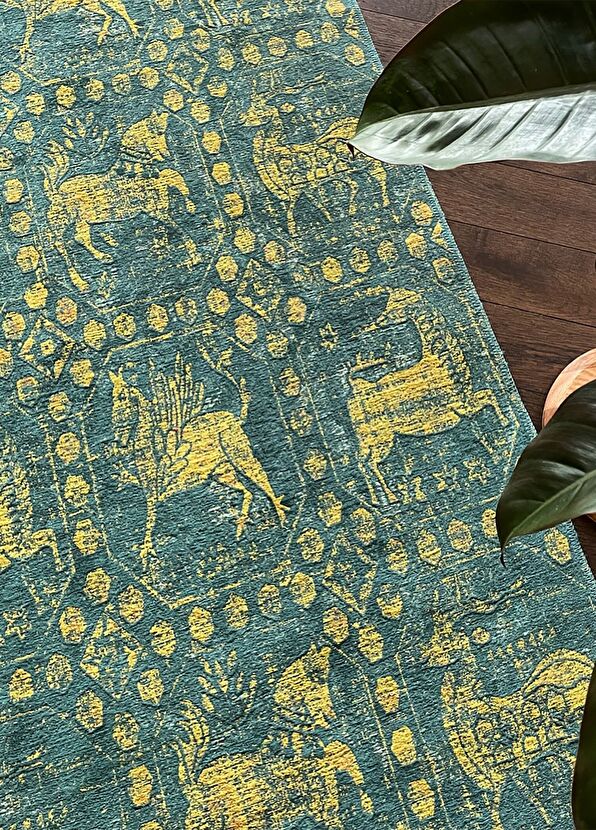 Feyz Contemporary Rugs Galawa Fern Carpet 135x215 cm - 2