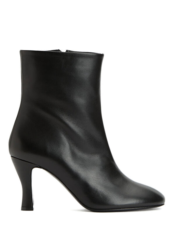 Siyah Kadın Deri Bot - Görsel 2