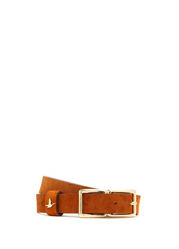 Beymen Club Tan Women's Leather Belt - 1