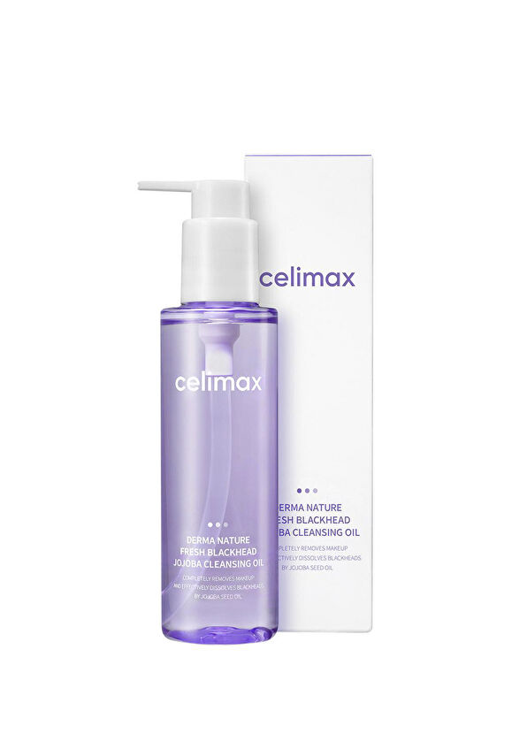 Celimax Derma Nature Fresh Blackhead Jojoba Yağı İçeren Siyah Nokta ve Makyaj Temizleme Yağı 150 ml - 1