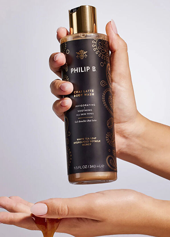 Philip B. Chai Latte Body Wash Moisturizing Shower Gel 340 ml - 4