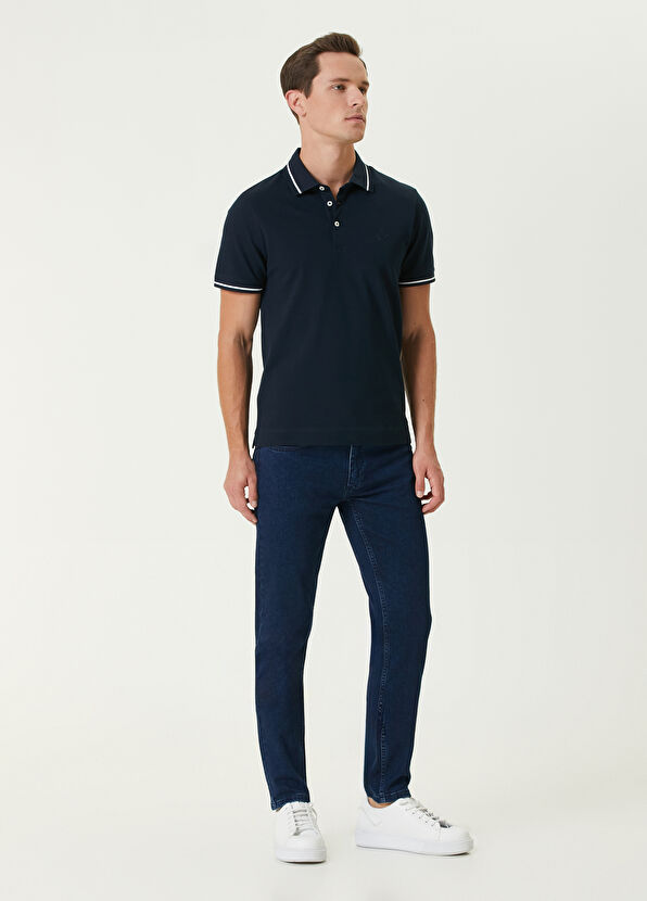 Beymen Club Slim Fit Lacivert Polo Yaka T-shirt - 3