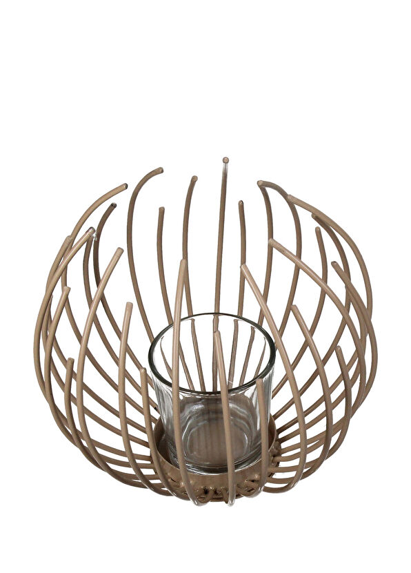 Kersten Beige Candle Holder - 3