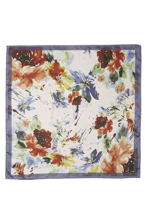 Beymen Club Çok Renkli Kadın Saten Fular - 2