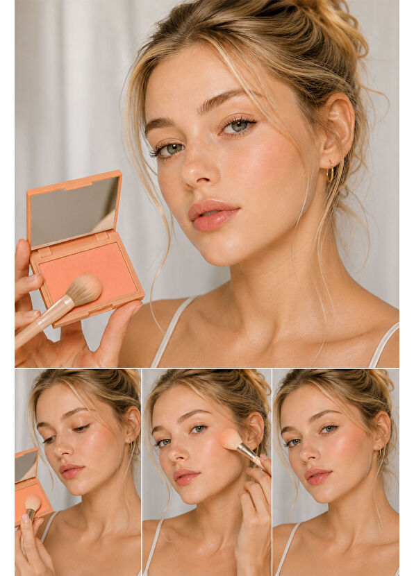 Dora Joy My Joy Powder Blush 02 Juicy Peach Allık - 4