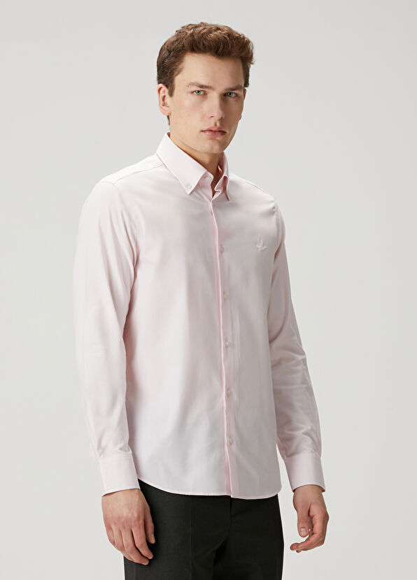Beymen Club Comfort Fit Light Pink Shirt - 2