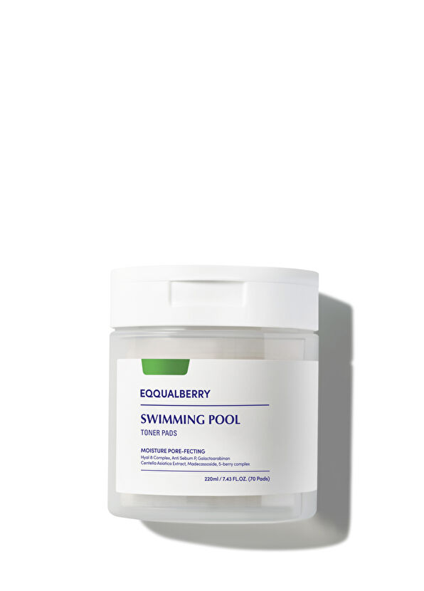 EqqualBerry Swimming Pool Toner Pads 70'li Yoğun Hidrasyon Verici Arındırıcı Tonik Ped 220 ml - 1