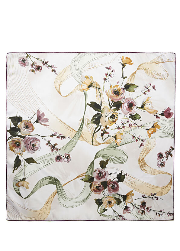 Beymen Club Multicolored 90X90 cm Scarf - 1