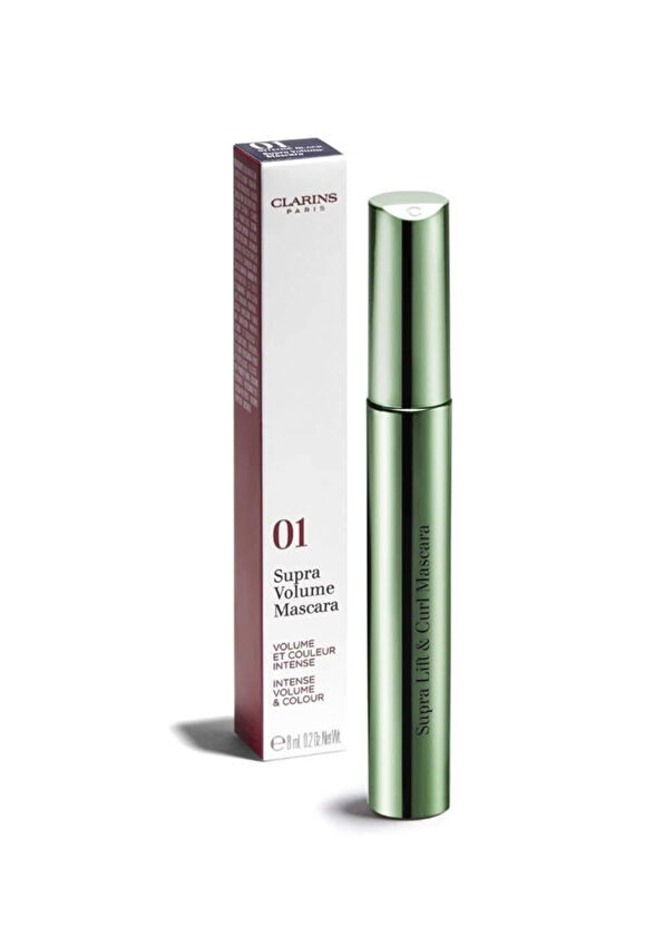 Clarins Supra 01 Intense Black Lifting and Curling Effect Mascara - 3