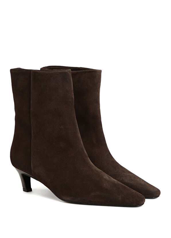 Academia Essential Kahverengi Kadın Deri Bot - 2