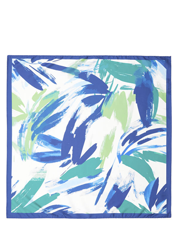 Beymen Club Desenli Kadın Saten Fular - 1