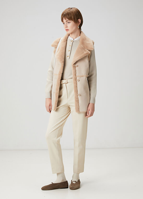 Beymen Club Stone Faux Fur Detailed Vest - 3