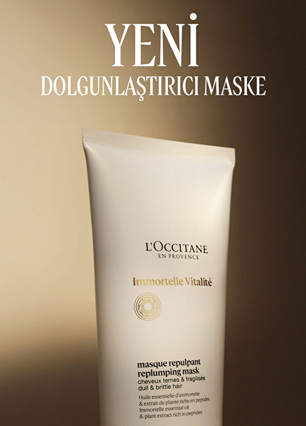 L'Occitane Immortelle Vitalité Plumping Hair Mask 200 ml - 3