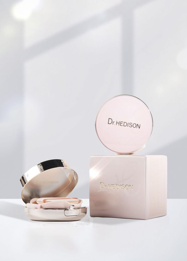 Dr. Hedison Miracle Cushion Ivory #21 Luminous Finish SPF50+ PA+++ 15 g + 15 Refill Cushion Foundation - 2