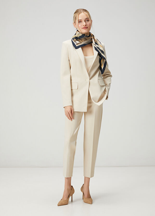 Beymen Club Beige Cigarette Pants - 1