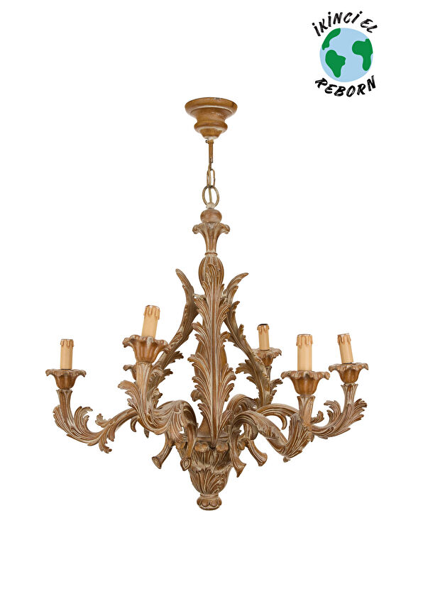 Nish Solutions Chelini Kahverengi Avize - 1