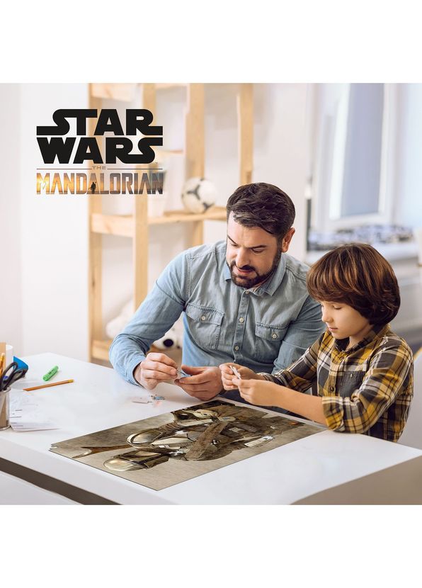 Prime3D Puzzle Star Wars The Mandalorian Metal Box 300 Piece 3D Puzzle  - 2