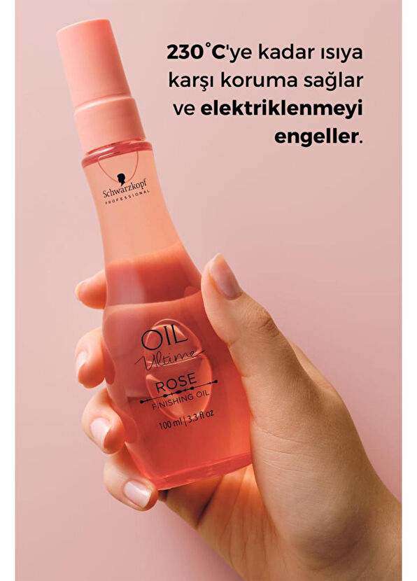 Oil Ultime Rose Oil Revitalizing Rose Oil Nourishing Fine Hair 100 ml - 3