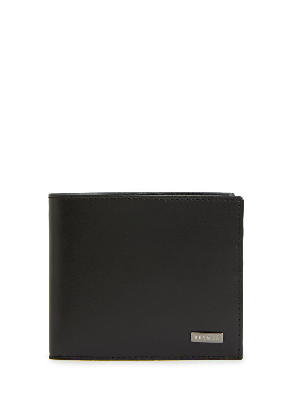 Beymen Hediye Siyah Erkek Deri Cüzdan - 1