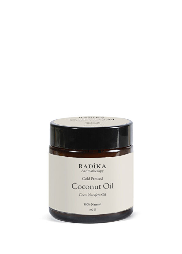 Radika Aromatherapy Hindistan Cevizi Yağı Organik Soğuk Sıkım Taşıyıcı Saç ve Vücut Bakım Yağ 100 gr - 1