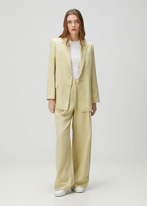 Beymen Collection Yeşil Tek Düğmeli Ceket - 4