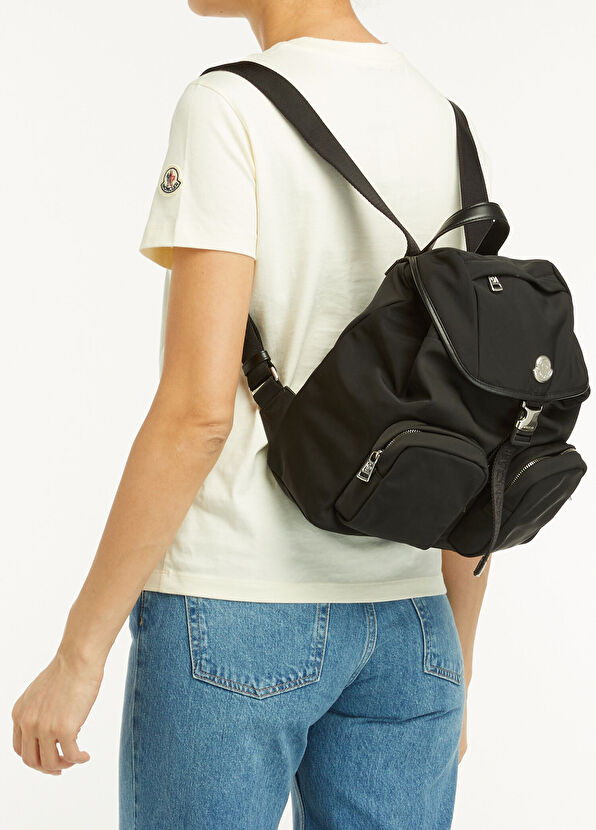 Siyah Kadın Sırt Çantası - Görsel 3