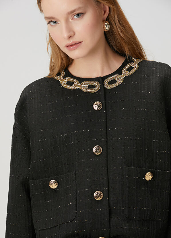 Beymen Club Siyah Simli Ceket - 2