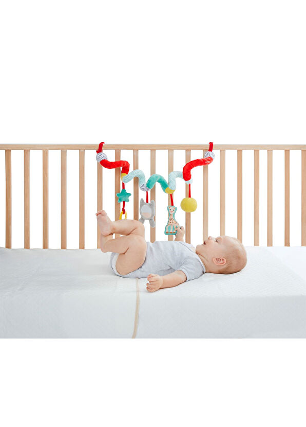 Resim Kumaş Bebek Aktivite Spirali 