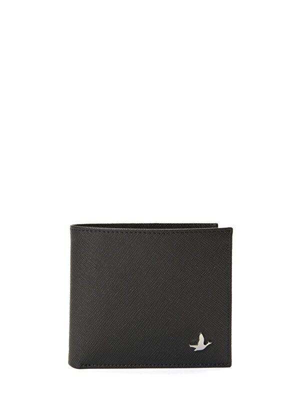 Beymen Club Black Men's Leather Wallet - 1