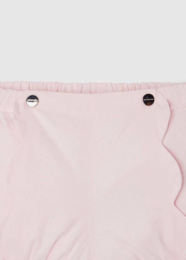 Jacadi Paris Beli Lastikli Kız Bebek Fistolu Şort - 3