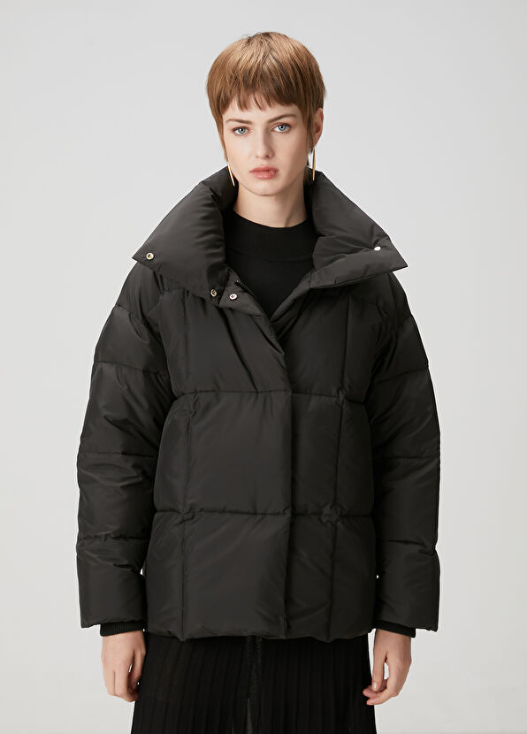 Beymen Club Siyah Puffer Mont - 1