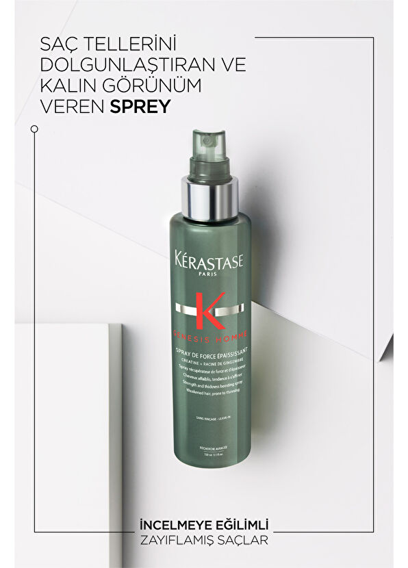 Kerastase Genesis Homme Saç Şekillendirici Sprey 150 ml - 3