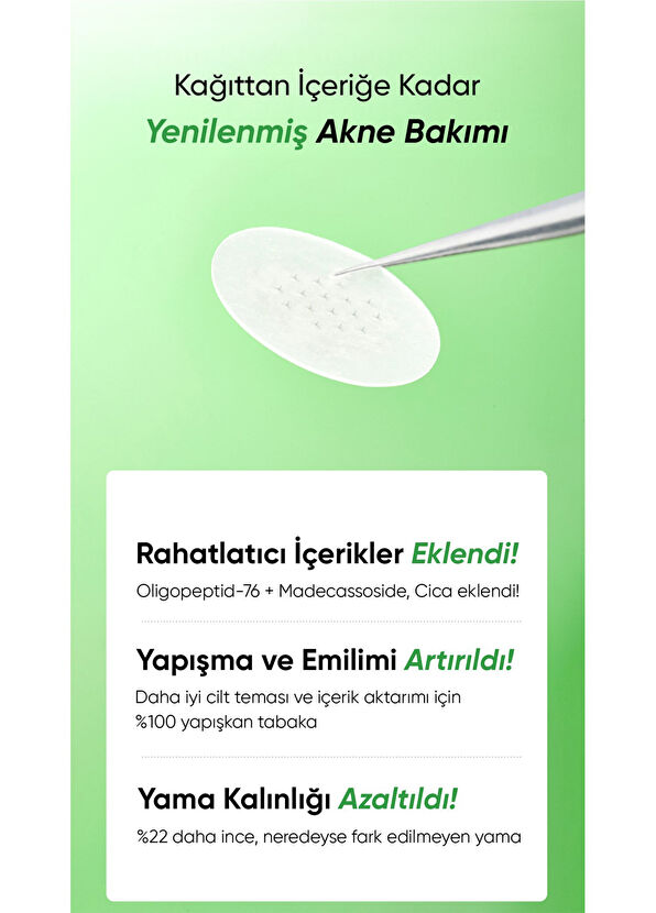 ACROPASS Trouble Care Microcone Patch 24’lü Yağ Bezesi ve Akneler için Mikro İğneli Bant  - 4