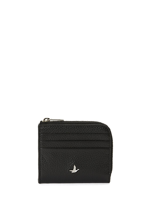 Beymen Club Siyah Mini Deri Cüzdan - 1