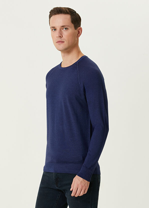 Beymen Club Indigo Wool Sweater - 4