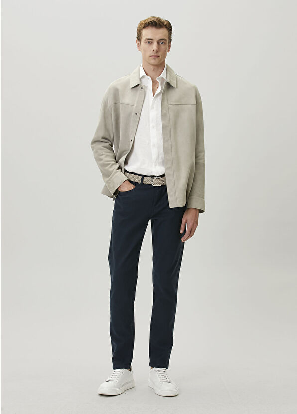 Beymen Club Navy Blue 5-Pocket Sports Trousers - 1