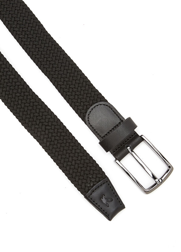 Beymen Club Black Men's Leather Belt - 2