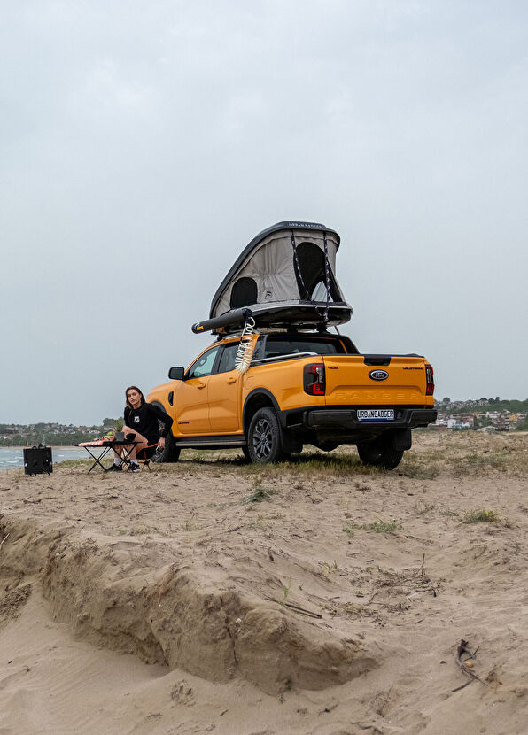 Urban Badger Nomad Siyah 2 Kişilik Araç Üstü Kamp Çadırı - 4